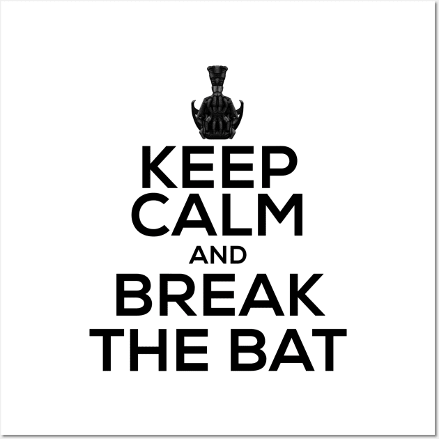 Keep calm bane Wall Art by Thisepisodeisabout